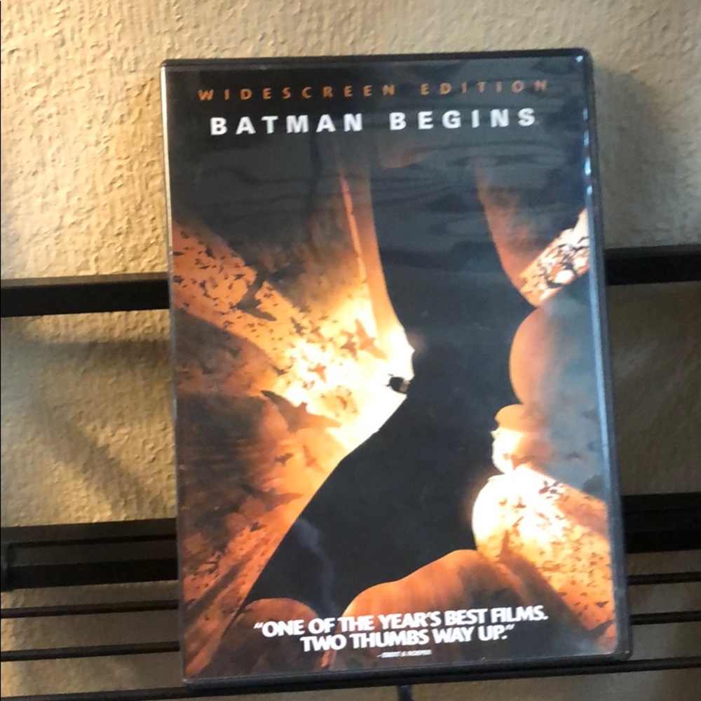 Batman Begins DVD Widescreen Edition Used